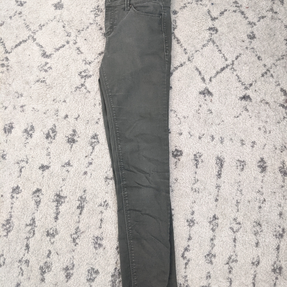Green jeans